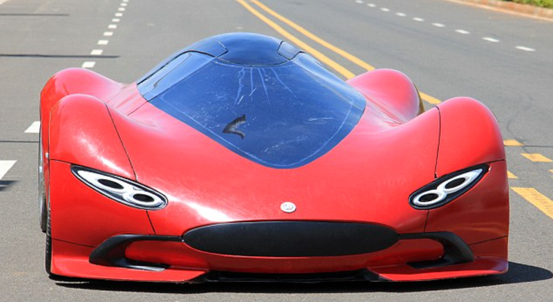 Illustration for article titled Chinese Supercar!